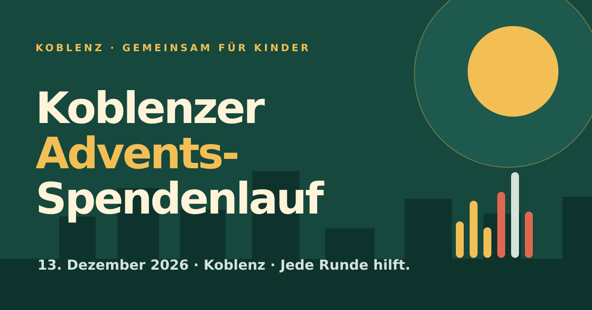 Koblenzer Advents-Spendenlauf